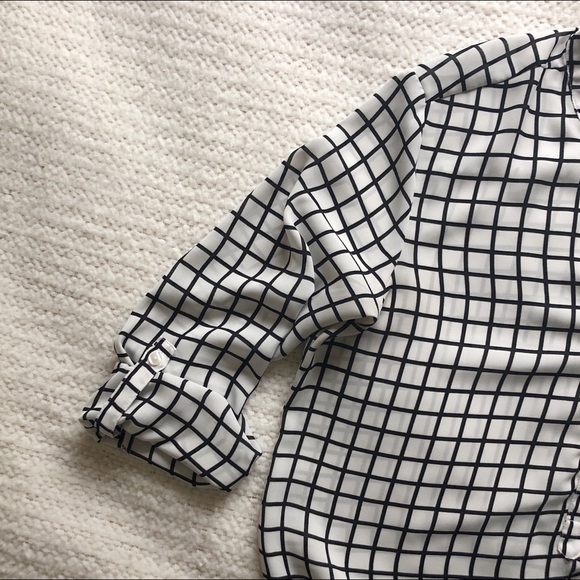 Long patterned Worthington blouse - Picture 8 of 8